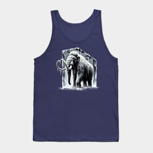 Prehistoric Freeze - Woolly Mammoth Ice Block Tank Top